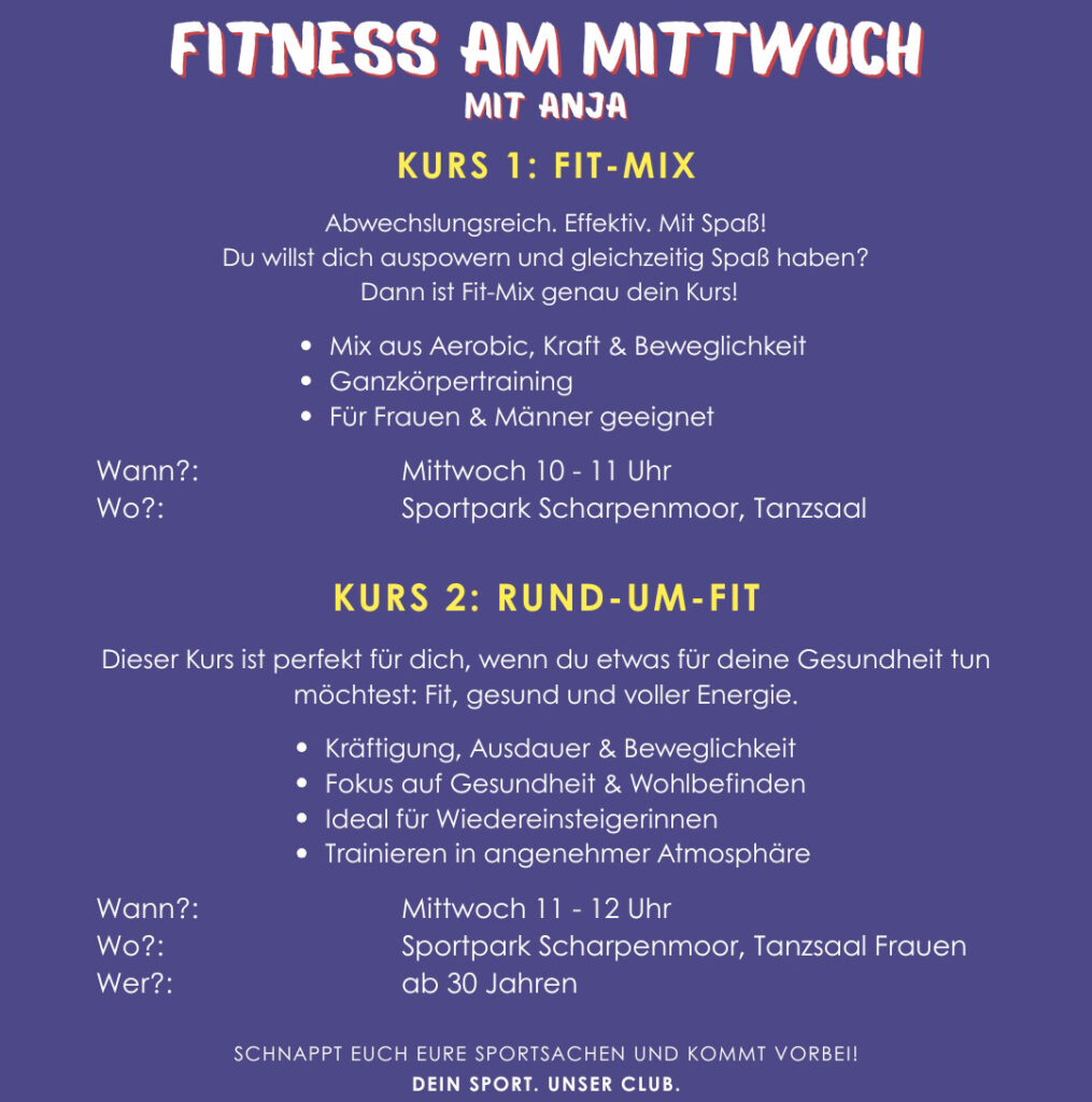 Fitness am Mittwoch