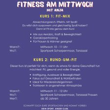 Fitness am Mittwoch